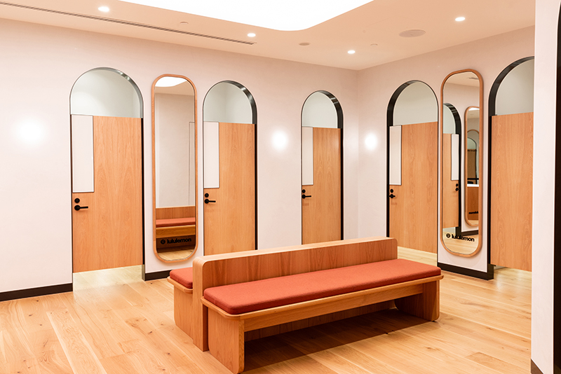 Lululemon Emporium FItting Rooms